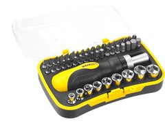 STAYER Compact-46, 46 предм., реверсивная отвертка с насадками (25084-H46)