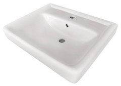 Тумба Америна 60 М с раковиной Тигода, белый