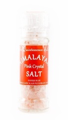 Соль пищевая гималайская розовая в мельнице Himalayan Salt, крупный помол, 120 г