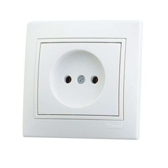 MIRA 701 0202 121 Розетка бел. с вст.с/у