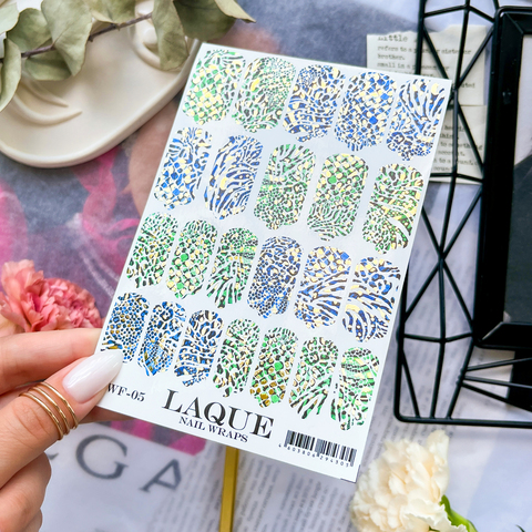 Пленки 	LAQUE NAIL WRAPS FOIL №5