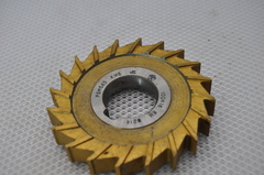 Фреза 3-хсторонняя 100х16х32 0214 KII Р6М5К5 с напылением КиБ z=20 прямозубая