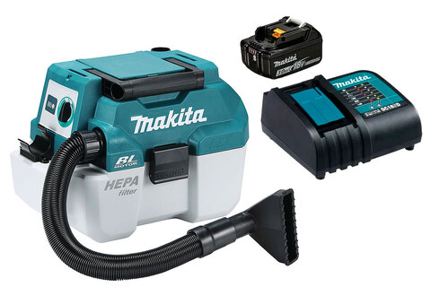 Аккумуляторный пылесос Makita DVC750LZ с набором