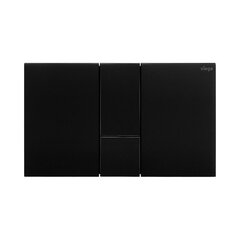 Viega 773304 Prevista Панель смыва для унитазов Visign for style 24, пластик, цвет черный, модель 8614.1 фото