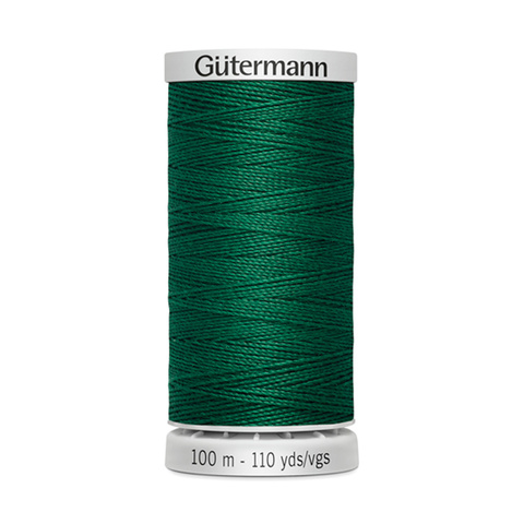 Нить Extra Strong M782 40/100 м суперкрепкая, Gutermann, 340 зеленый трилистник