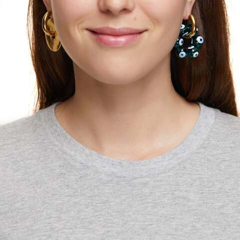 Mismatched Nazar Earrings