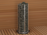 SAWO Электрическая печь TOWER вертикальная, круглая, с выносным пультом управления, 10,5 кВт, TH9-105NS-P - купить в Москве и СПб недорого по цене производителя

