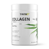 Коллаген с Витамином С, Collagen + vitamin C Neutral, 1Win, 180 г 1
