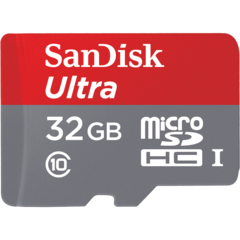 Карта памяти SanDisk MicroSDHC Ultra 32 Gb