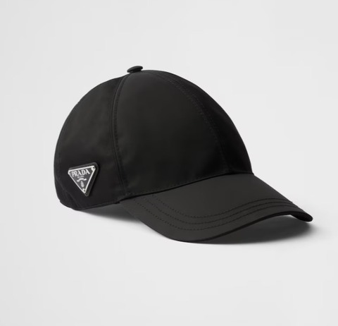 Бейсболка PRADA RE-NYLON, черный