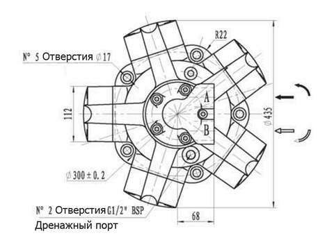 Гидромотор IPM5-1000