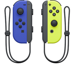 Набор геймпадов Joy-Con (Nintendo Switch, неоновый синий / неоновый желтый)