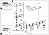 Подвес (люстра) Eglo TOWNSHEND 95499 8