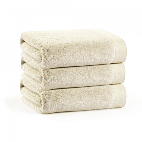 Полотенце 100x180 L'appartement Poem natural светло-бежевый