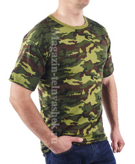 Купить камуфляж - Магазин тельняшек.ру 8-800-700-93-18Футболка камуфляж флора зеленая в Магазине тельняшек