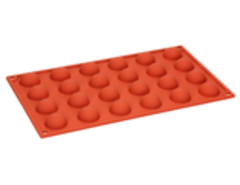 Форма силиконовая полусфера д 2.5 см