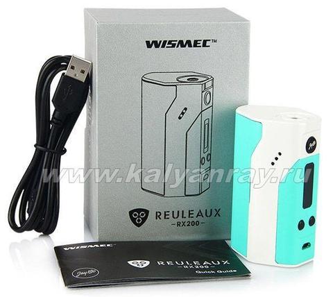 Комплектация бокс мода WISMEC Reuleaux RX200