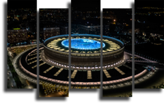 Модульная картина "Стадион Краснодар Арена"
