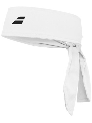 Бандана теннисная Babolat Tie Headband - white/white