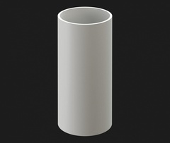 Döcke PREMIUM Труба водосточная 1м (Пломбир)