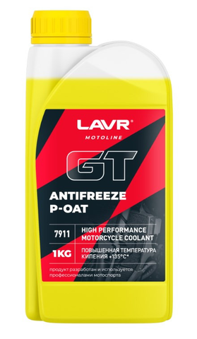 Охлаждающая жидкость Lavr Moto GT  P-OAT 1л.