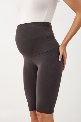 Велосипедки для беременных 18084 т.серый