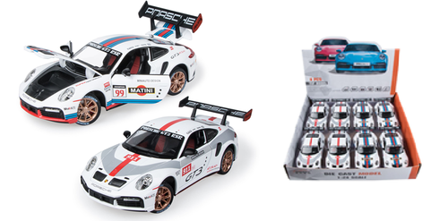 Машина металл Порш Принт GT3 8 в уп 22 см