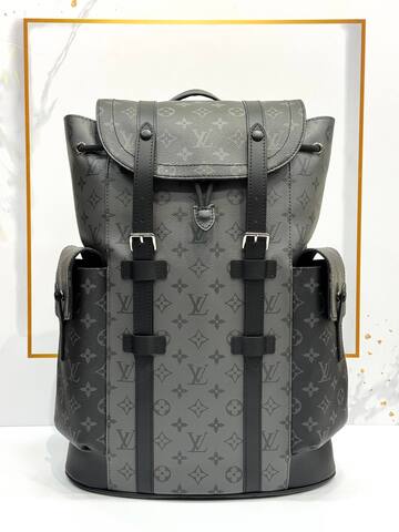 Рюкзак Louis Vuitton Christopher PM серый