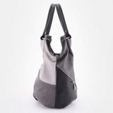 Сумка Саломея 101 мульти итальянский серо-черный