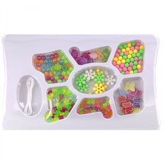 
          Набор для создания украшений-бусины Alingar, 225х205х30мм, "Brilliant", 6 вид. бус., подвес., 1х1,5 м резинка, карт. уп., европод.