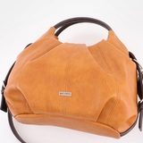 Сумка Саломея 357 македония горчичный + шоколад