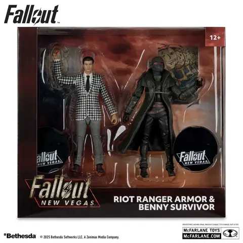 Набор фигурок Рейнджер и Бенни из игры Фоллаут Новый Вегас