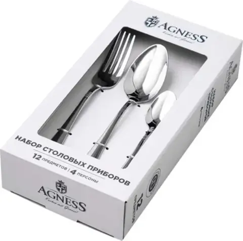 Набор столовых приборов FIORE AGNESS 12ПР