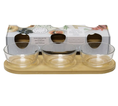 Набор салатников стеклянных 3 шт.