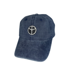 YOONEDE кепка "PEACE SIGN" (OS, Синий)