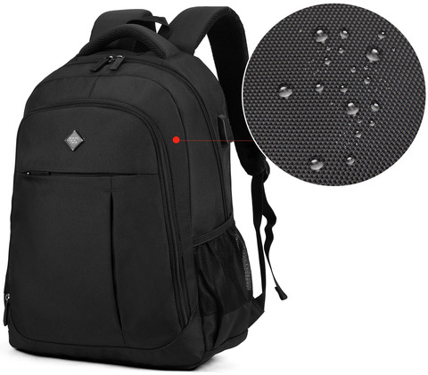 Картинка рюкзак городской Aoking SN86096 Black - 1