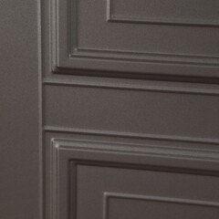 Входная дверь уличная АСД с терморазрывом 3К Норильск муар коричневый / Белый матовый