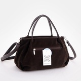 Сумка Саломея 334 эко-замша кофе