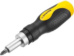 STAYER Compact-46, 46 предм., реверсивная отвертка с насадками (25084-H46)