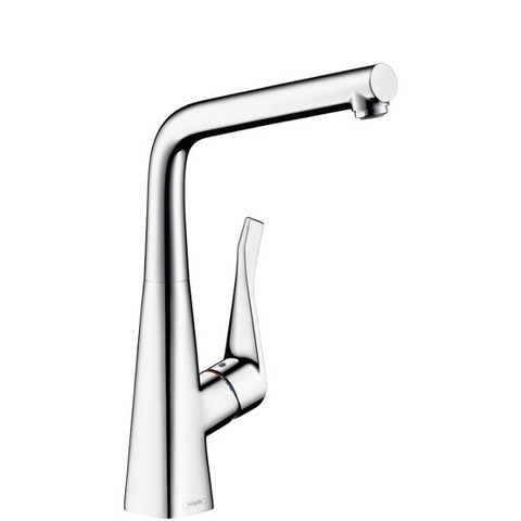 Смеситель для кухни с Г-образным изливом Hansgrohe Metris 14822000