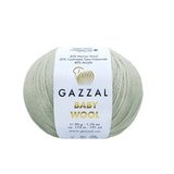 Пряжа Gazzal Baby Wool 817 серый