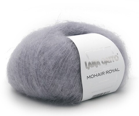 Пряжа Lana Gatto Mohair Royal 9366 пыльная сирень