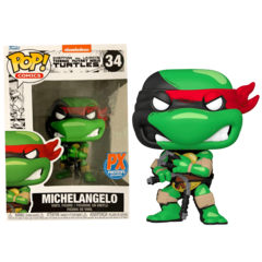 Фигурка Funko POP! TMNT Comics: Michelangelo (PX Exc) (34) (Бамп)