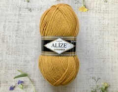 Пряжа ALIZE "Lana Gold Classic". 645 горчица