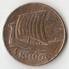 Монета 1 крона Эстония 1934 года.
