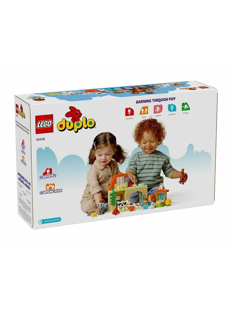 Конструктор Duplo 10416 Уход за животными на ферме 10416-050324 купить в  интернет-магазине Layon.ru