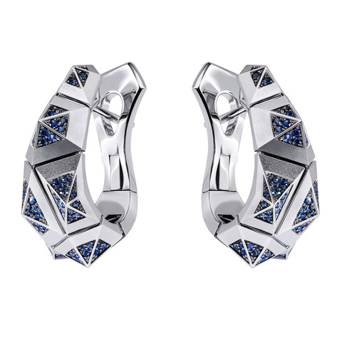 Серьги с Сапфирами, E0191-4/6