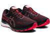 Элитные Беговые Кроссовки Asics Gel Kayano 28 Black/Electric Red мужские