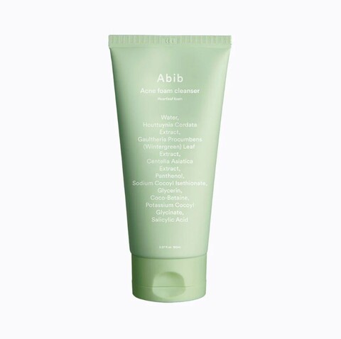 Успокаивающая пенка для умывания с нейтральным рН, 150 мл / Abib Heartleaf Acne Foam Cleanser