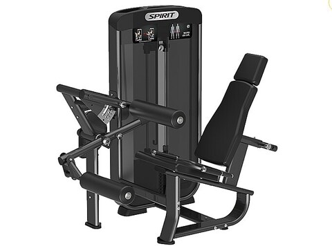 Сгибание/разгибание ног сидя Spirit Fitness SP-3505 (Макс.вес). Стек 109 кг